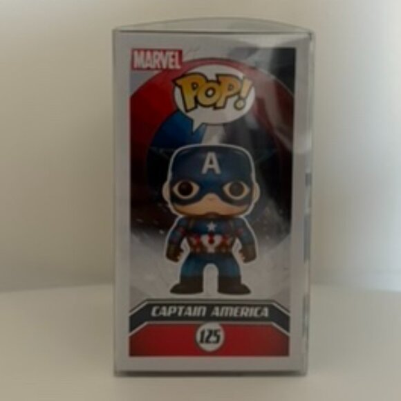 Pop! Funko Marvel Captain America #125 - Picture 4 of 4